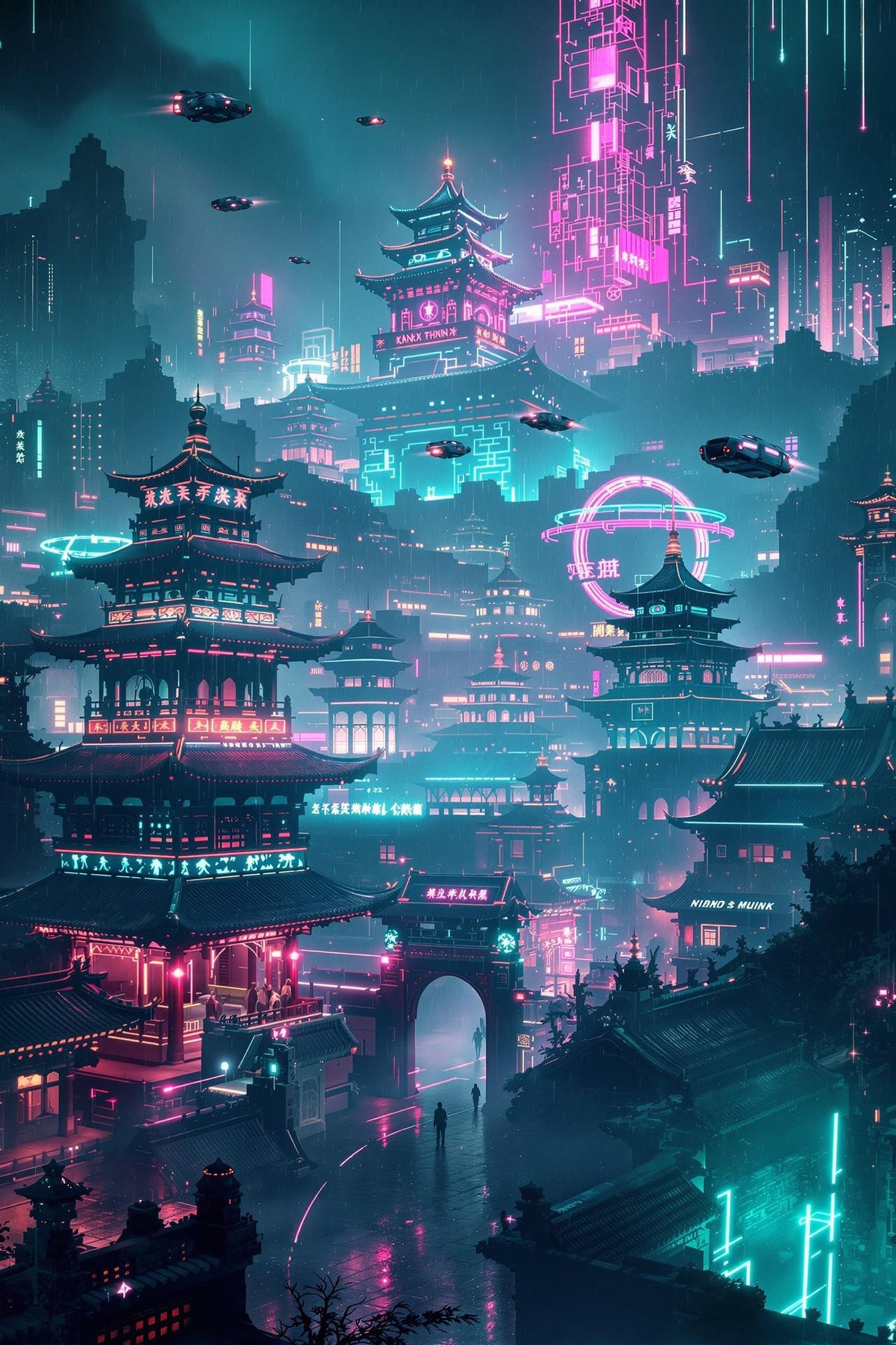 青柠影院作品 赛博长安 高清HD海报